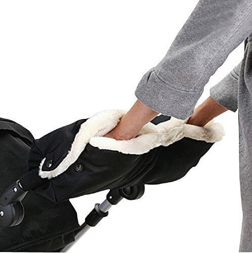 【Nexeed】羊毛 ベビーカー ハンドマフ ベビーカー 手袋,ベビーカー,防寒,