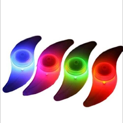 自転車 ホイール ライト 2個セット led バルブライト スポークライト 7色変化/青/赤 /緑３パターン点滅 夜間 セーフティライト (レインボー),自転車,アクセサリー,