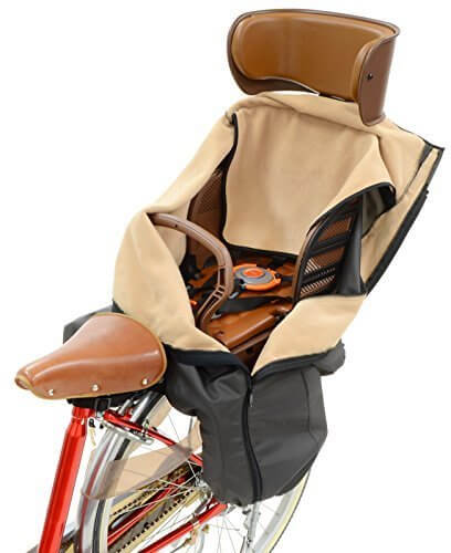 OGK技研 うしろ子供のせ用ブランケット BKR-001 チャコール,自転車,防寒,