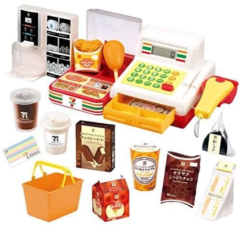 セブンイレブンのレジスター,レジ,おもちゃ,