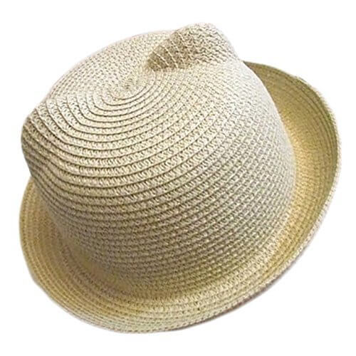 (アンジュ) Ange. 麦わら帽子 キッズ (ナチュラル),子ども,帽子,