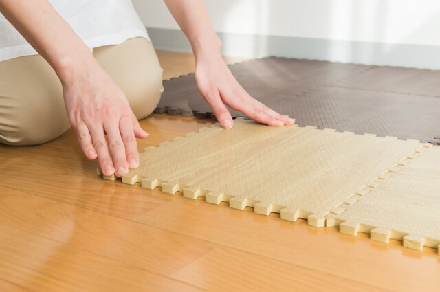 無地のデザインのジョイントマット,ジョイントマット ,おしゃれ,