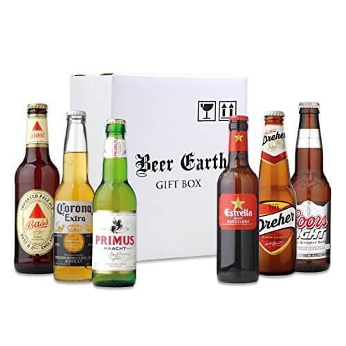 世界のビール 飲み比べ6本ギフトセット 【バスペールエール、ドレハー、プリムス、コロナ、Coors】 専用ギフトボックスでお届け,お酒,おすすめ,