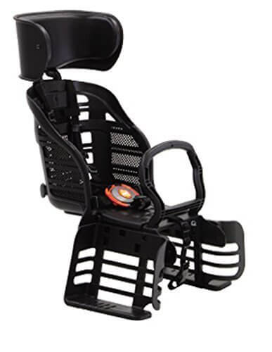 OGK ヘッドレスト付デラックス後ろ子供のせ RBC-007DX3 ブラック,電動,ママチャリ,