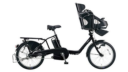 Panasonic(パナソニック) ギュット・ミニ・EX 20インチ 子乗せ電動自転車 2016年モデル 16.0Ah 内装3段 BE-ELME03B ピュアマットブラック 20インチ,電動,ママチャリ,