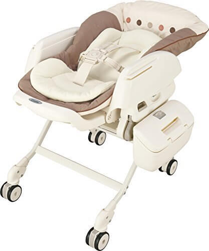 コンビ ベビーラック ネムリラ AUTO SWING エッグショック BE ココアブラウン 新生児~4才頃対象 サイレントスウィング機能搭載,