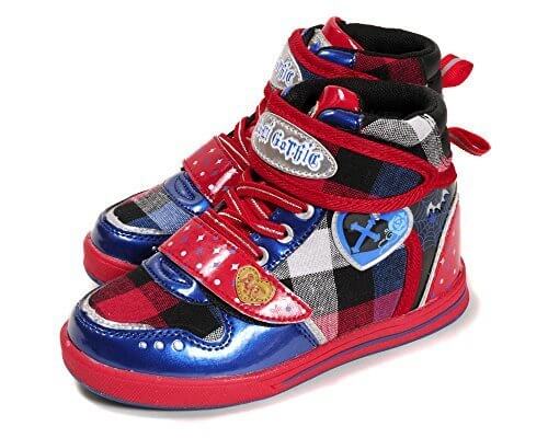 (アイカツ！) キッズ・ジュニア用スニーカーシューズ sh0151 21cm レッド,ハイカットスニーカー,キッズ,