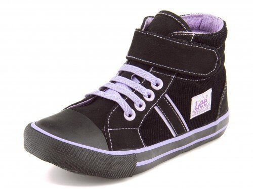 Lee(リー) キッズ ハイカットスニーカー 405 ブラック/コンビ,ハイカットスニーカー,キッズ,