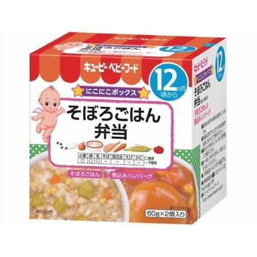 キューピーベビーフード そぼろごはん弁当 60g×2,離乳食,そぼろ,