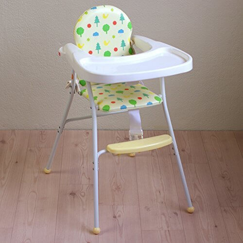 折りたたみベビーチェア　テーブル付　ノルディックガーデン (ハイチェア),ベビーチェア,離乳食,