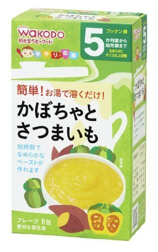 手作り応援 かぼちゃとさつまいも (2.3g×8包)×6個,離乳食,粉末,