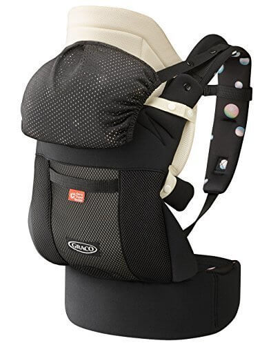 GRACO (グレコ) 腰ベルト付き子守帯 ルーポップゼロCTS シャボンディドットBK 【Carry Travel System + おくるみインサート + やわらかメッシュ搭載】 67553,抱っこひも,比較,選び方