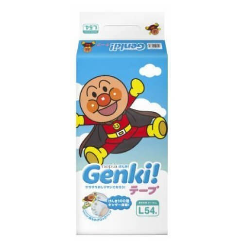 ネピア GENKI! テープ Lサイズ 54枚,紙おむつ,比較,
