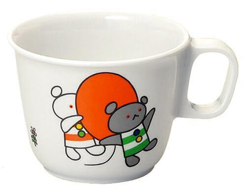 マルケイ こぐまちゃん 柄付カップ C16KO,こぐまちゃん,絵本,