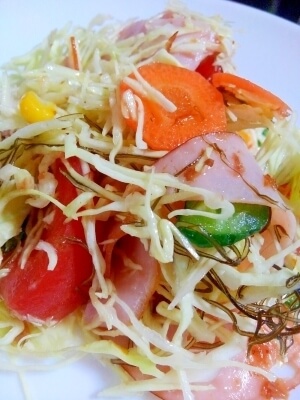 【絵本レシピ】りっちゃんが作ったサラダ,絵本,レシピ,