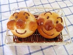 アンパンマンのお顔パン ,絵本,レシピ,
