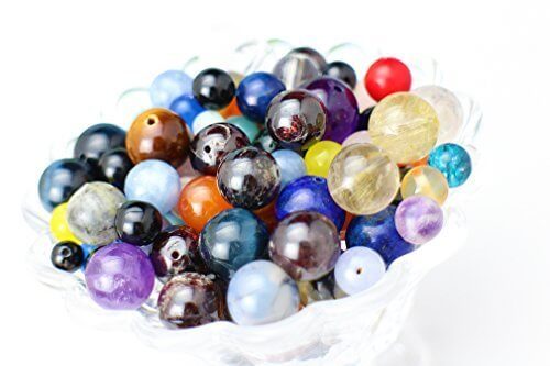 【京珠堂】天然石ランクA〜AA たっぷり200g 天然石 パワーストーン 6mm~20mmアソート,手作り,ストラップ,