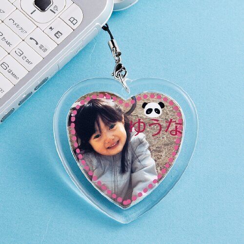 サンワサプライ 手作りストラップキット(ハート・特大) JP-ST13,手作り,ストラップ,