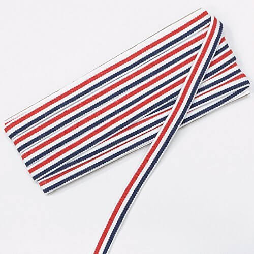 平ゴム 10mm幅 3m トリコロール ライン カラー,ランドセルカバー,手作り,