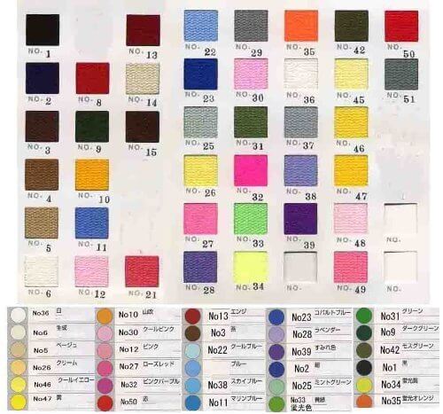 【国華】 〔色番：8赤〕カラー綾テープ20mm×5ｍ巻（アクリル）,ランドセルカバー,手作り,