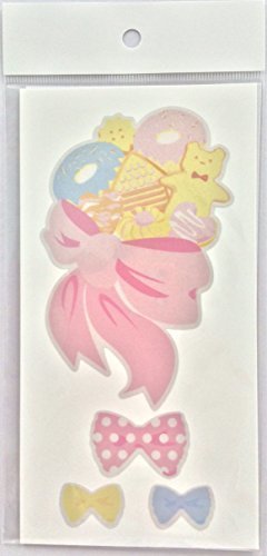 Reflector sticker 【リボン】 反射 リフレクター ステッカー シール,ランドセルカバー,手作り,