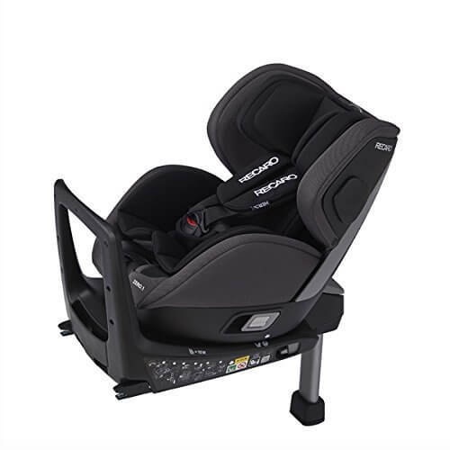 Recaro レカロ ゼロワン アッシュグレイ RC6303.21547.07 新生児~4才頃までの360°回転式チャイルドシート ISOFIX取付 ASPも標準装備のベーシックモデル,レカロゼロワン,