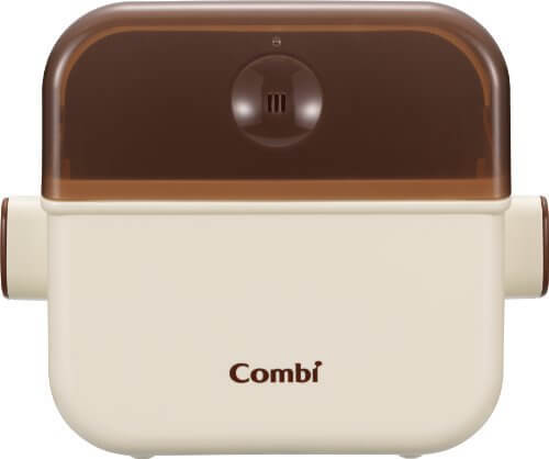 【日本製】コンビ 電子レンジ除菌&保管ケース 除菌じょ~ずα バニラ,双子,育児,