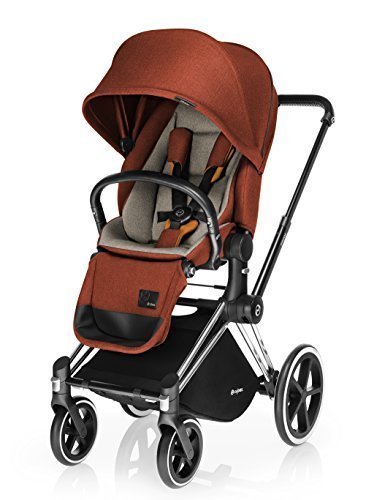 サイベックス CYBEX ベビーカー (正規輸入品) プリアム PRIAM オータムゴールド 【トレッキングホイール&フレーム+ラックスシートセット】,海外,ベビーカー,