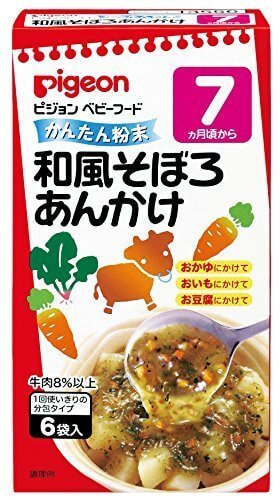ピジョン ベビーフード (粉末) かんたん粉末 和風そぼろあんかけ 6袋入×6個,ベビーフード,
