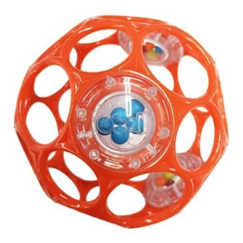 O'ball オーボール ラトル オレンジ (81119) by Kids II,赤ちゃん,おでかけ,