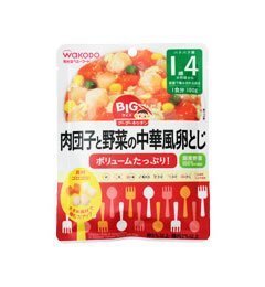 和光堂 BIGサイズのグーグーキッチン 肉団子と野菜の中華風卵とじ 100g,和光堂,ベビーフード,