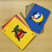  [miffy] ミッフィー アルファベットポストカードセット,ディック・ブルーナ,