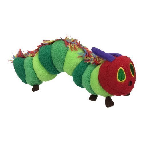 はらぺこあおむし カラフル S ぬいぐるみ 長さ16cm グリーン,はらぺこあおむし,グッズ,