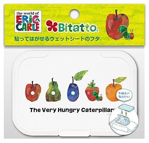テクセルジャパン Bitatto ビタット ウェットシートのふた はらぺこあおむし あおむしとフルーツ,はらぺこあおむし,グッズ,