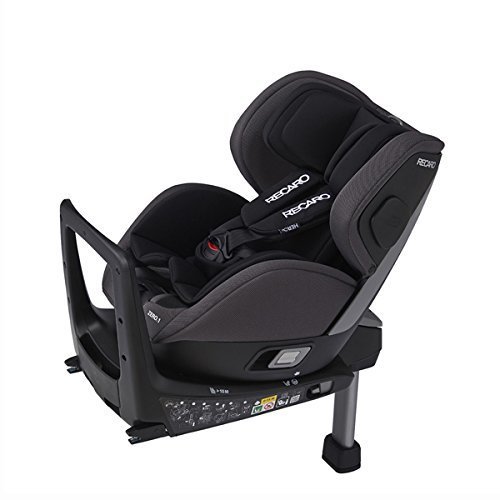 Recaro レカロ ゼロワン アッシュグレイ RC6303.21547.07 新生児~4才頃までの360°回転式チャイルドシート ISOFIX取付 ASPも標準装備のベーシックモデル,レカロゼロワン,