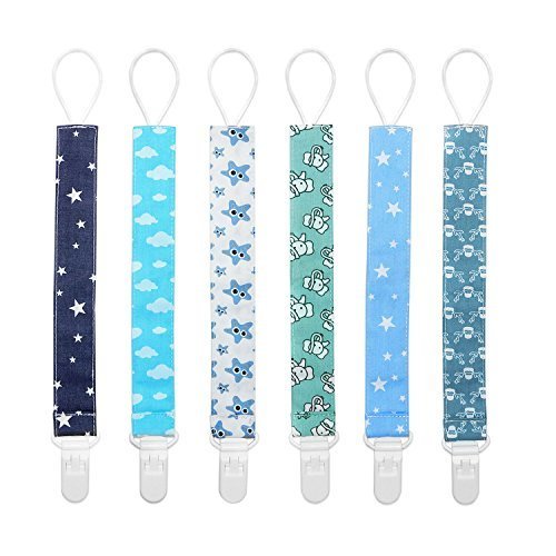 おしゃぶりホルダー おもちゃクリップ 落下紛失防止 YOOFOSS（ユーフス） (男の子),おしゃぶりホルダー,