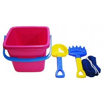 キャプテンスタッグ(CAPTAIN STAG) 潮干狩り角 バケツ 4点 セット ピンク ME-1090,潮干狩り,おすすめ,道具