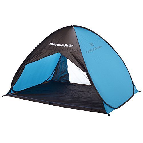 キャンパーズコレクション クールトップワンタッチサンシェード(約3人用) ブルーブラウン OBT-6SUV(BBR),潮干狩り,おすすめ,道具