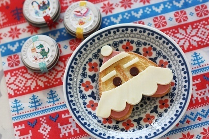 源氏パイでサンタさん,クリスマス,レシピ,