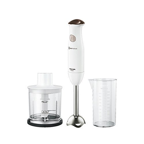 TESCOM PureNatura スティックブレンダー ホワイト THM321-W,ミキサー,離乳食,