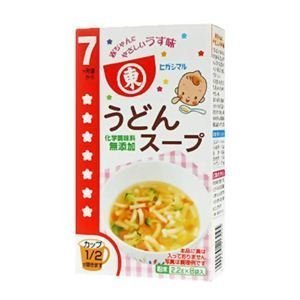 ヒガシマル 赤ちゃん用 うどんスープ 2.2g*8袋 7ヶ月頃から,離乳食,うどん,中期