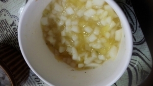 【離乳食中期】さつまいもうどん,離乳食,うどん,中期