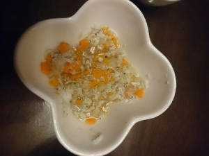 離乳食。しらす野菜スープ,離乳食,中期,しらす