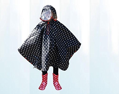 KAMIOJAPAN(カミオジャパン) CCP自転車ﾚｲﾝﾎﾟﾝﾁｮS/ﾎﾟﾙｶﾄﾞｯﾄ,幼児,レインコート,