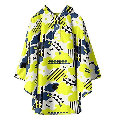 (キウ) kiu キッズポンチョ Kids Poncho ウェザーオフ　Sサイズ,幼児,レインコート,