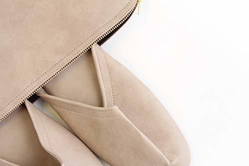 スリム 携帯 スリッパ マットタイプ【収納袋付き・全7色】 (L (26.5cm程度まで), ベージュ),入園式,スリッパ,