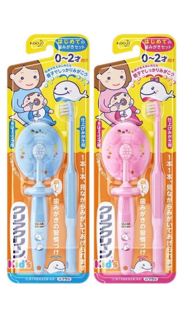 クリアクリーン キッズ ハブラシ 0~3才向け,ランキング,乳児用歯ブラシ,生後7ヶ月