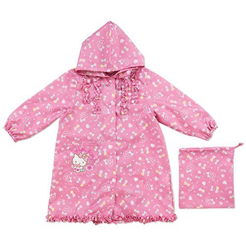 ハローキティ レインコート(ハート) 120cm,ランドセル対応,レインコート,