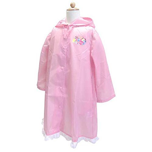 Disny(ディズニー) キッズ・ジュニア ディズニープリンセス ランドセル対応レインコート ピンク 855 (120),ランドセル対応,レインコート,