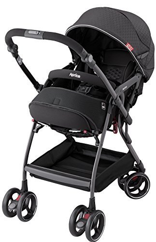 Aprica (アップリカ) オート4輪ハイシートベビーカー オプティア プレミアム optia premium ブラック BK 姿勢サポートの3ステップ機能付き 3年保証登録対応品 2011699,ランキング,ベビーカー,集合住宅(エレベーター無) 自動車主体